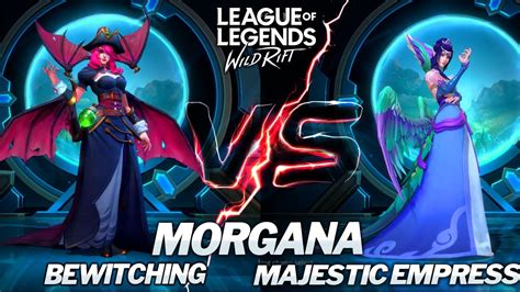 Bewitching Morgana Vs Majestic Empress Morgana Skins Comparison