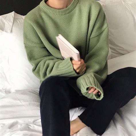 Jennxpaige ♔ Wear Green Green Outfit Aesthetic Clothes