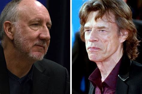 The Whos Pete Townshend Said Mick Jagger Is The Only Man He Ever
