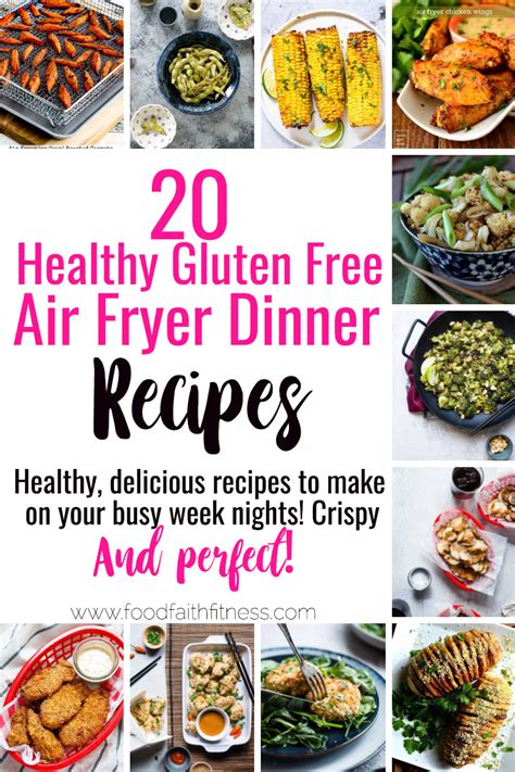 fryer air healthy recipes gluten food easy dinner snack foodfaithfitness airfryer picky eaters