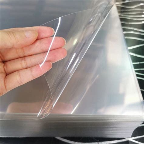 Light Weight Clear Hard Plastic Sheets Moisture Resistant Mildew Proof