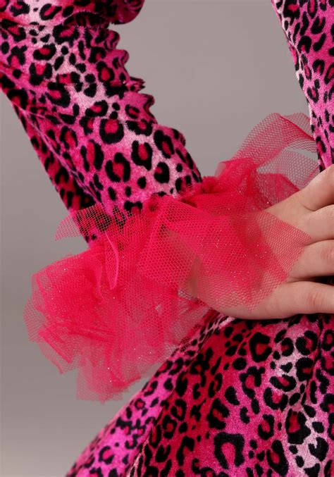 Prancing Pink Leopard Girls Costume