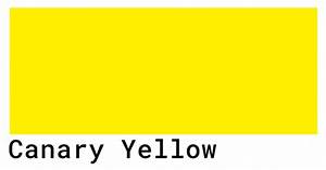 Canary Yellow Color Codes The Hex Rgb And Cmyk Values That You Need