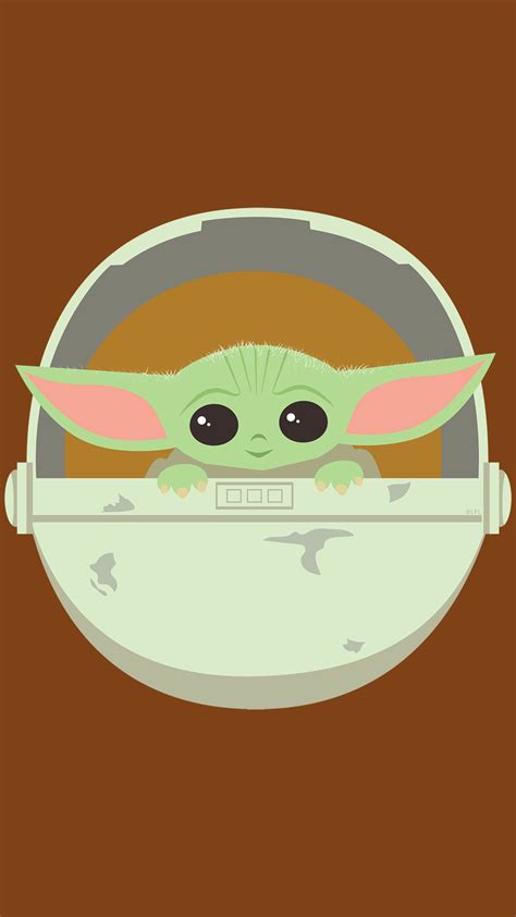 17 Baby Yoda Wallpaper Cartoon Pics