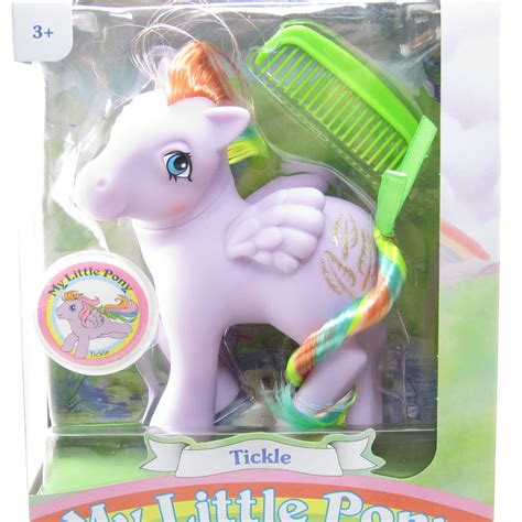 Tickle My Little Pony Rainbow Ponies 2018 Classic Toy Brown Eyed Rose
