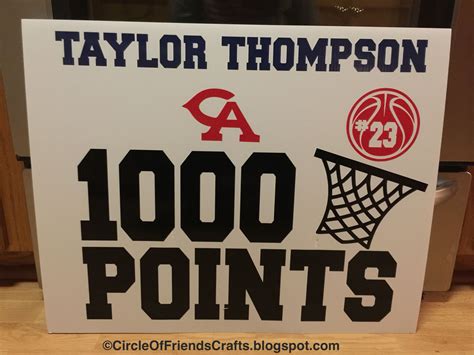 1000 Point Basketball Sign Basketball Signs Balls Quote Basketball