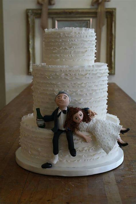 Crazy Wedding Cakes Funny Wedding Cake Toppers Fondant Wedding Cakes