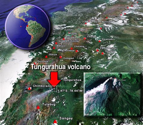 27 New Eruptive Phase Reported At Ecuadors Tungurahua Volcano The