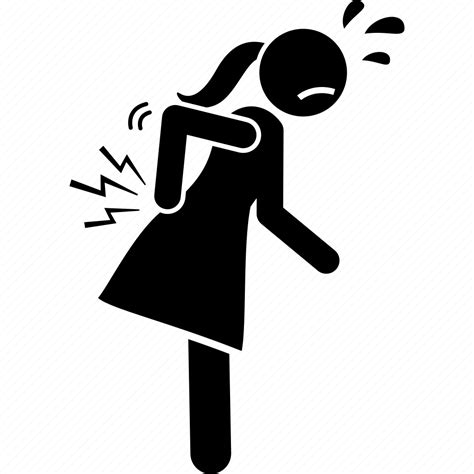Ache Back Backache Pain Woman Icon Download On Iconfinder
