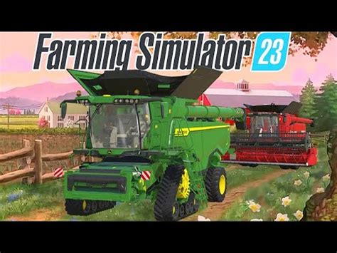 Jogabilidade Do Farming Simulator 23 Com Mack Black Anthem Sem