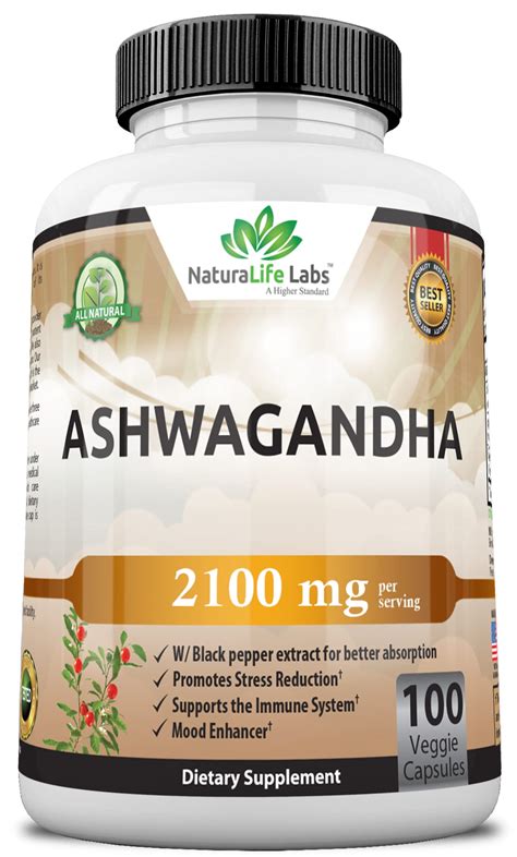Buy Ashwagandha 2100 Mg 100 Vegan S Pure Ashwagandha Powder And Root