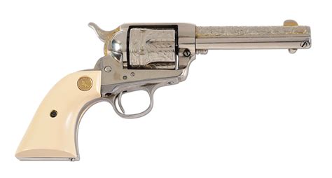 Lot Detail C Colt Single Action Army 44 40 Revolver