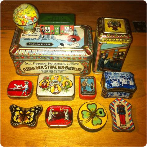 Few Favourite Tin Boxes From My Collection Vintage Tins Vintage Tin