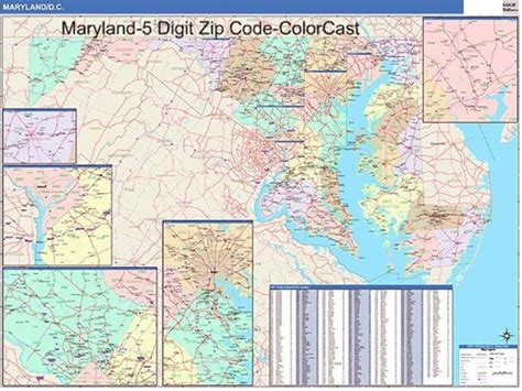 Md Zip Code Map Time Zones Map World