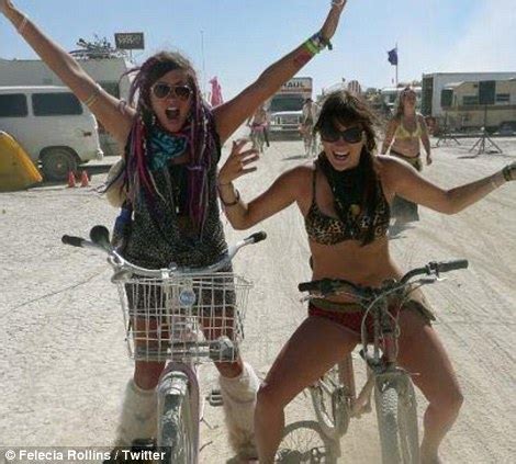 Burning Man S Debauchery In The Desert Daily Mail Online