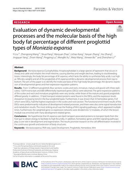 Pdf Evaluation Of Dynamic Developmental Processes And The Molecular