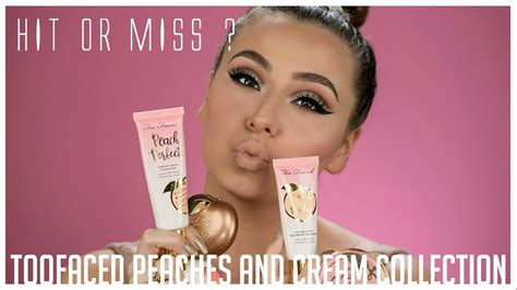 Toofaced Peaches And Cream Collection Hit Or Miss Youtube