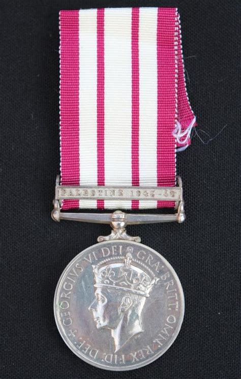 World War 2 Naval General Service Medal 1915 62 Palestine 1945 48 P