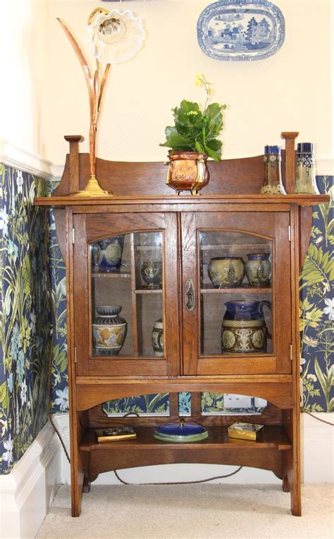 Arts And Crafts Cupboard In Golden Oak Wonderful