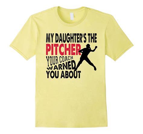 Softball Pitcher Dad And Mom Funny Baseball T Shirt