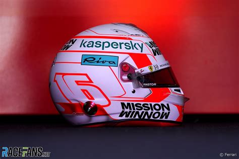 Charles Leclercs Portuguese Grand Prix Helmet Algarve 2021 · Racefans