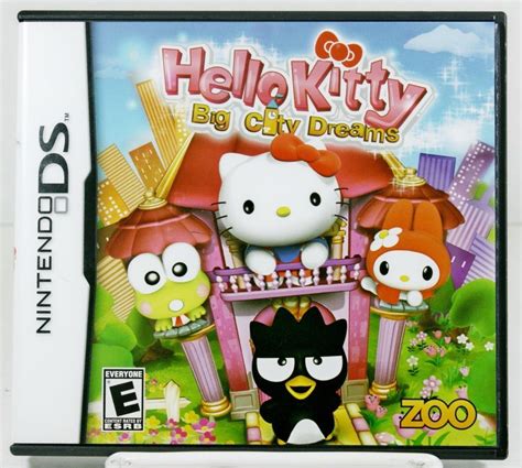 Hello Kitty Big City Dreams Nintendo Game Ds Lite 2ds Dsi Xl 3ds Tested