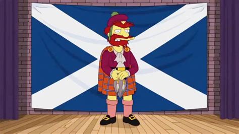 Groundskeeper Willie Of ‘the Simpsons Addresses Fellow Scots Ahead Of