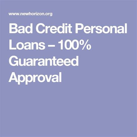 Lorem ipsum dolor sit amet filed under. Bad Credit Personal Loans 100% Guaranteed Approval | Bad ...