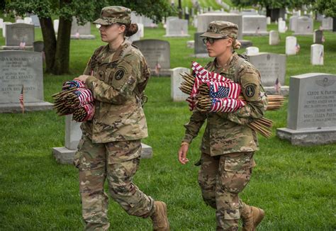 Old Guard Soldiers Salute Departed With Flags In Tribute Article