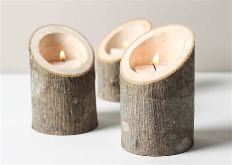 Diy Wooden Candle Holders To Add Rustic Charm This Fall