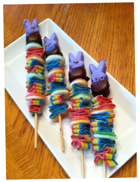 12 Easter Candy Kabobs On Luulla