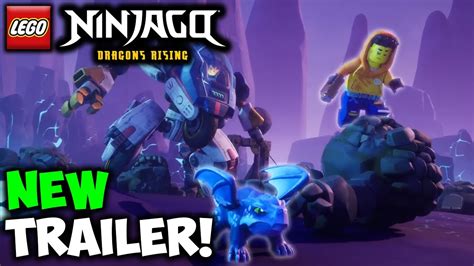 Another New Ninjago Dragons Rising Trailer Released Reaction