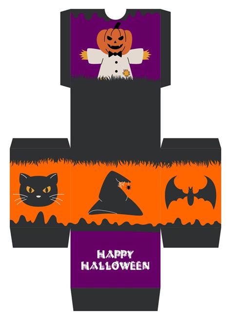 An Image Of Halloween Treat Boxes