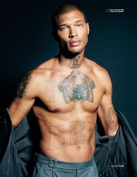 Exclusive Interview With Mmscene Cover Star Jeremy Meeks Gorgeous Black