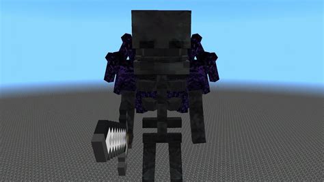 Wither Skeleton Titan ADDON IN Minecraft PE YouTube