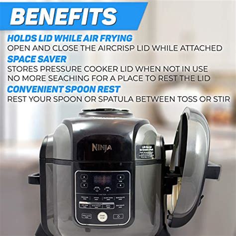 The ninja® foodi™ grill that sears, sizzles, and air fry crisps™. The Steam Boss - Lid and Spoon Rest | Accessories ...