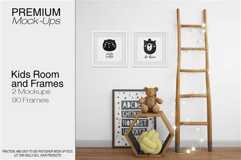 Shop for picture frames for kids rooms at bed bath & beyond. Kids Room & Frame Mockup