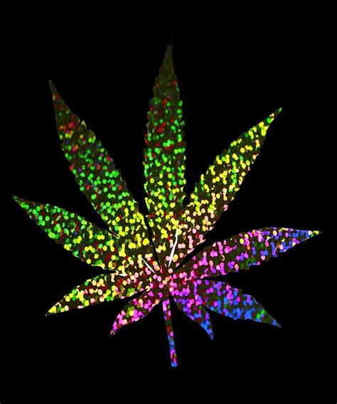 Cannabis Rainbow Design 71 Digital Art By Lin Watchorn Fine Art America