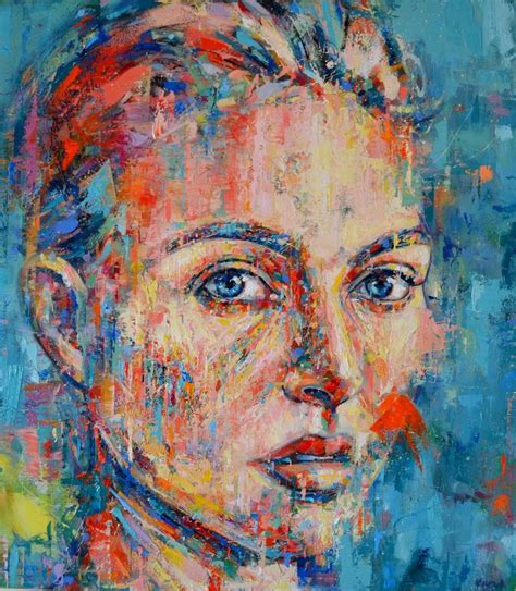 Contemporary Portrait Painting By Dejan Bozinovski Saatchi Art