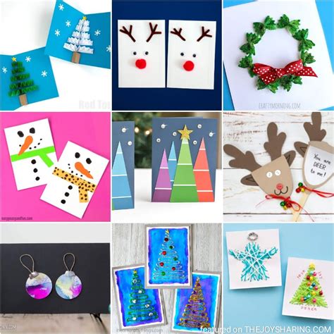 Maybe you would like to learn more about one of these? 25 Simple Christmas Cards Kids Can Make - The Joy of Sharing