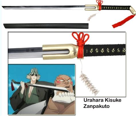 Bleach Anime Urahara Kisuke Zanpakuto Sword Bleach Anime Sword