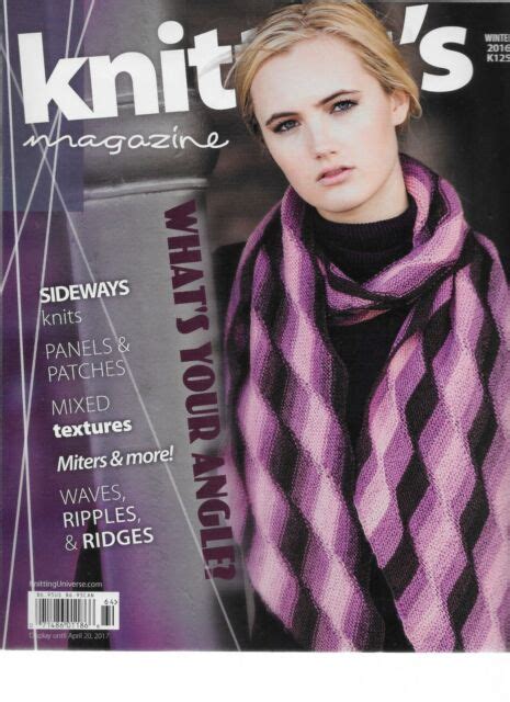 Knitters Magazine Colorful Layers Fall 2016 Issue 124 Vol 33 No3 For