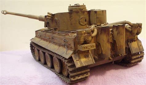 Built 125 Tamiya Tiger 1 German Panzer Ww 2 Tank Professionally Built