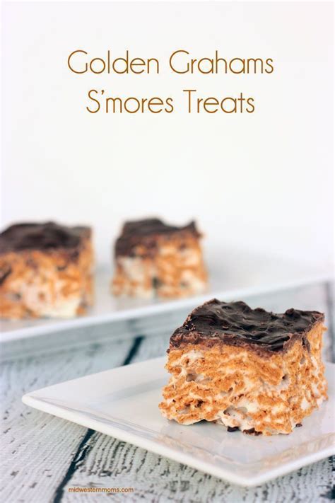 Golden Grahams Smores Bars Recipe Smores Treats Golden Graham