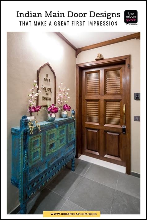 15 Indian Main Door Designs That Make A Great First Impression Home