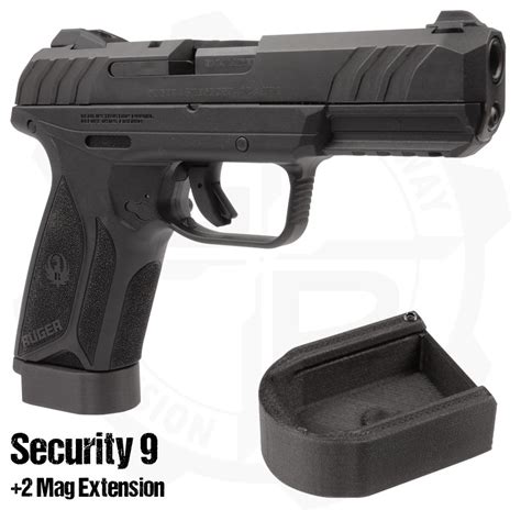 2 Magazine Extension For Ruger® Security 9® 15 Round Magazines