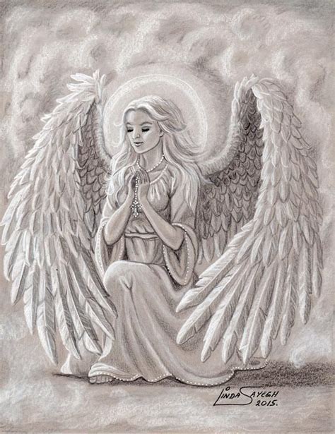An Angels Prayers By Artsy50 On Deviantart Angel Drawing Angel