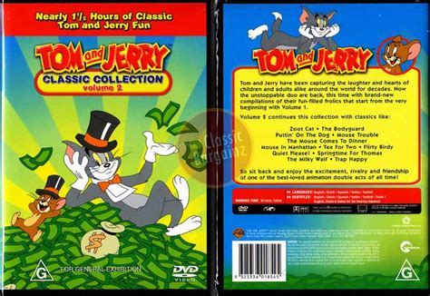 Tom And Jerry Volume 2 Classic Collection New Seal Dvd Region 4 Australia 9325336018545 Ebay