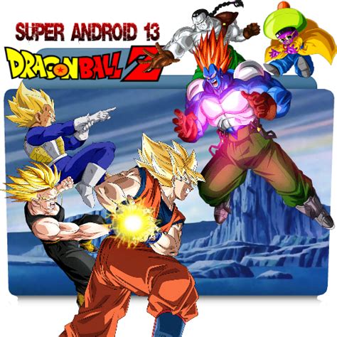 In a dark future where the androids have taken over earth, gohan and his student trunks are the last defense against these deadly killing machines. Dragon Ball Z Movie 7 Super Android 13 Folder Icon by bodskih on DeviantArt