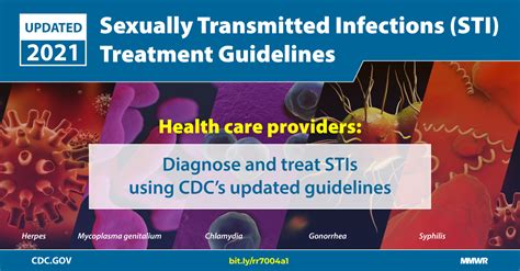 Sexually Transmitted Infections Treatment Guidelines Mmwr